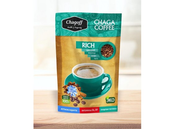 Кофейный напиток Чага Кофе «Rich» 100 г (Chagoff)