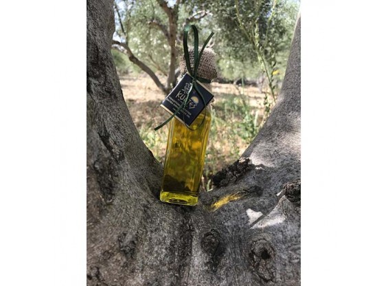 Оливковое масло Extra virgin PDO (кислотность 0,2-0,3) в стекле 100 мл (KURTES)