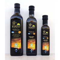 Оливковое масло Extra virgin PDO (кислотность 0,2-0,3) в стекле (KURTES)