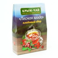 Плодовый сбор «ЛЕСНАЯ ЯГОДА» 130 г (Крым-чай)