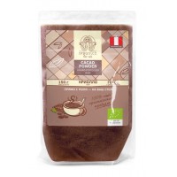 Органический живой (RAW) какао-порошок из элитного сорта бобов Криолло (Criollo) 150 г (Organica For All)