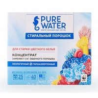 Стиральный порошок для цветного белья PURE WATER 800 г (PURE WATER)